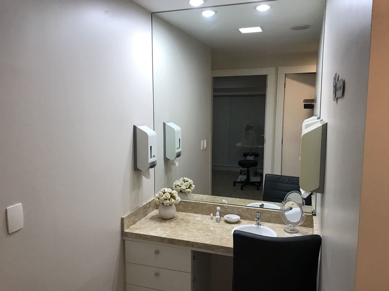 Sanitário da clínica